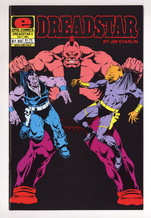 Dreadstar Vol 1 5 High Grade (1983)