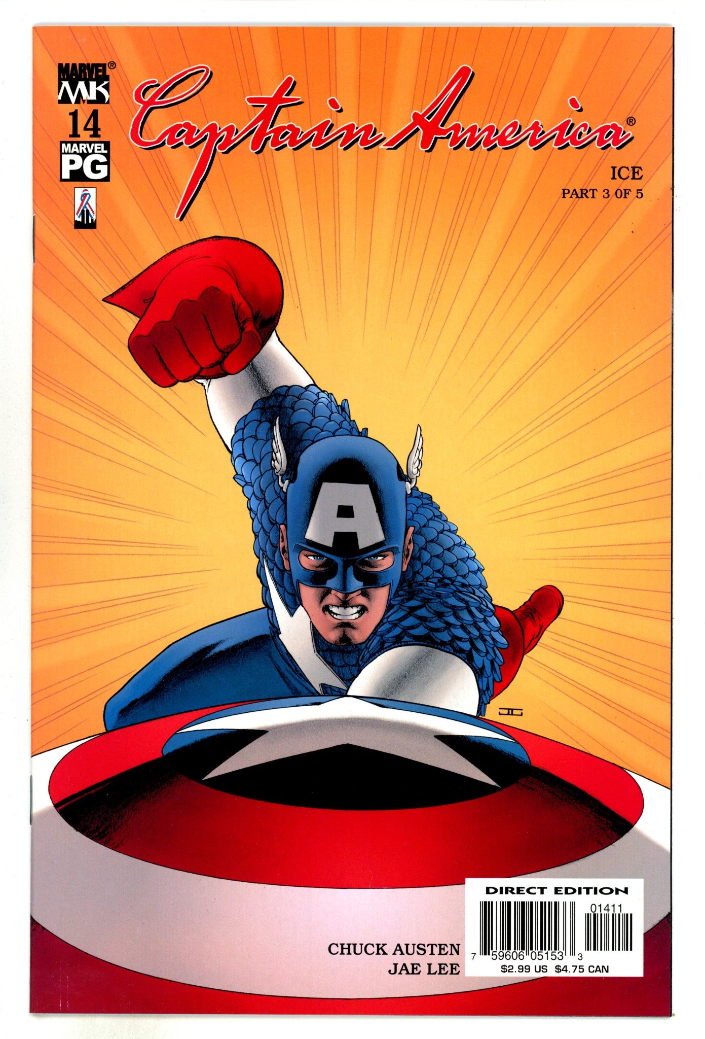 Captain America Vol 4 14 High Grade (2003) 