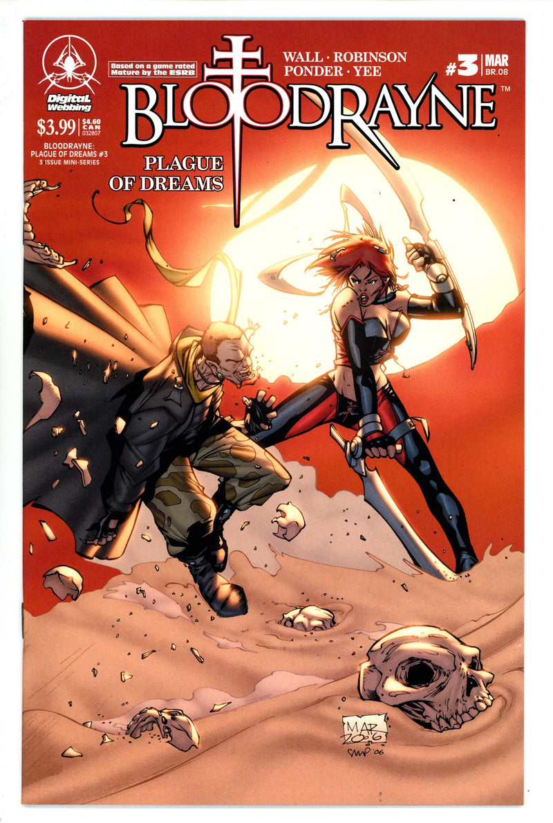 BloodRayne: Plague of Dreams 3 High Grade (2007) Robinson Variant 