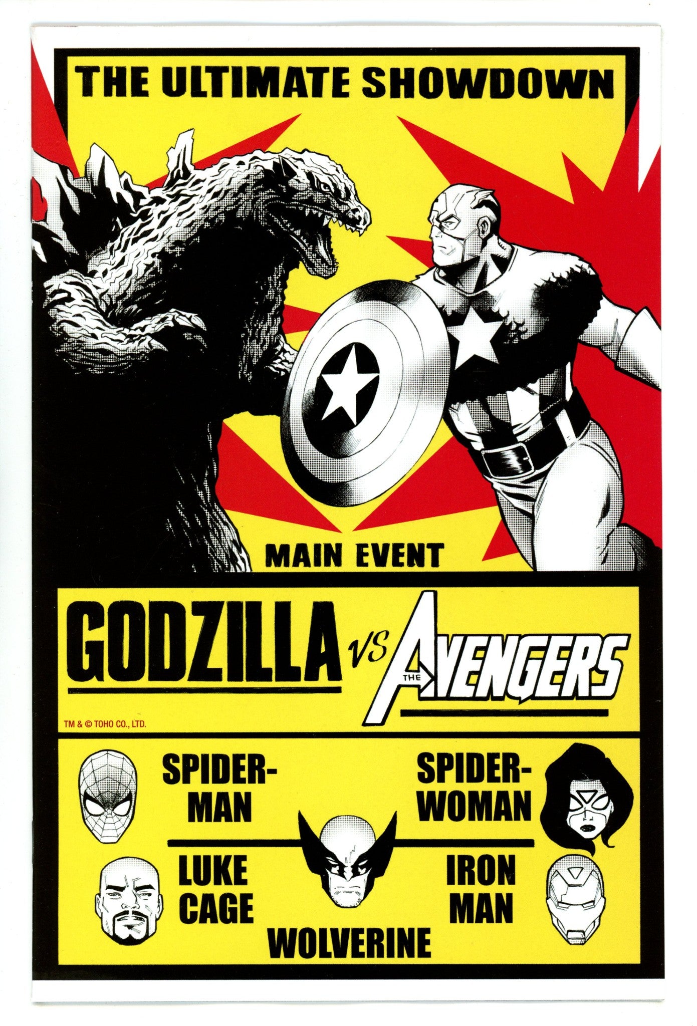 Godzilla Vs. Avengers 1 Garbett Variant (2025)