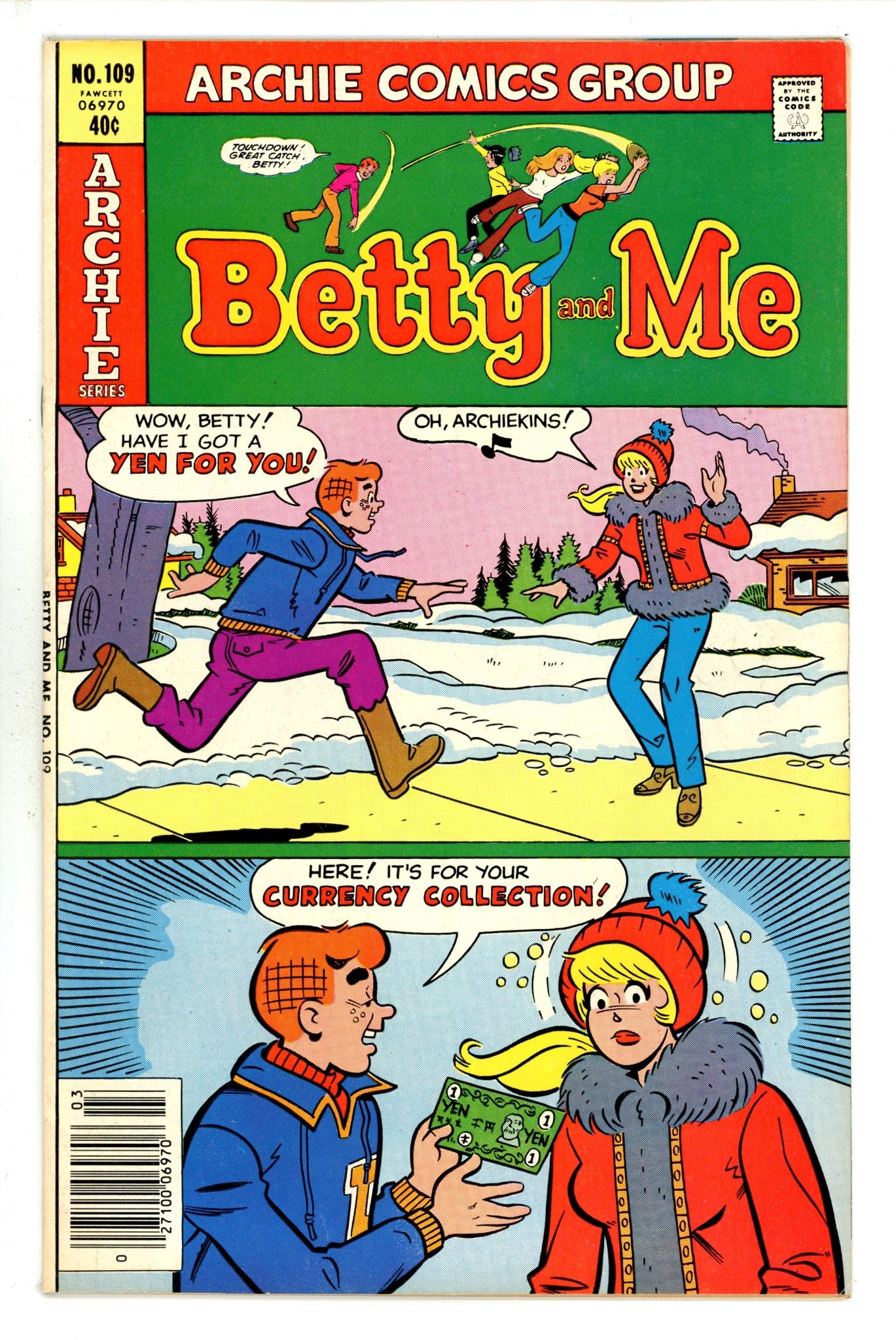 Betty and Me 109 VG/FN (1980)