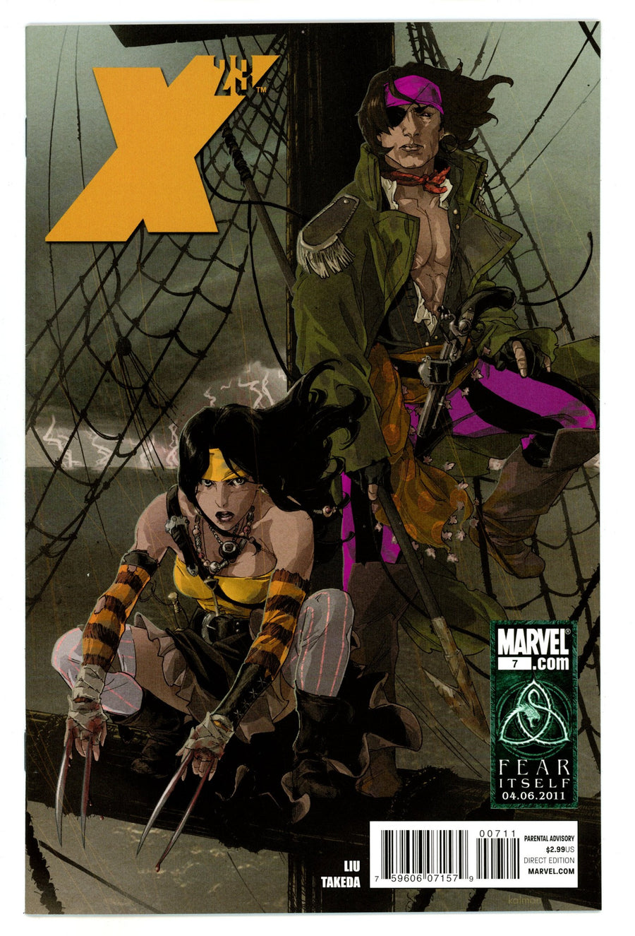 X-23 Vol 3 7 High Grade (2011) 