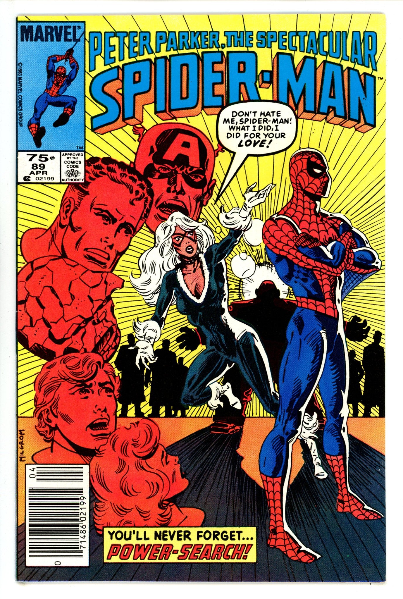The Spectacular Spider-Man Vol 1 89 Canadian Variant VF (1984)