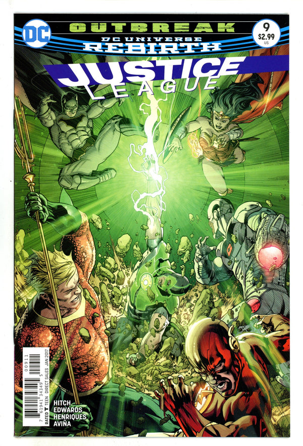 Justice League Vol 2 9 High Grade (2017)