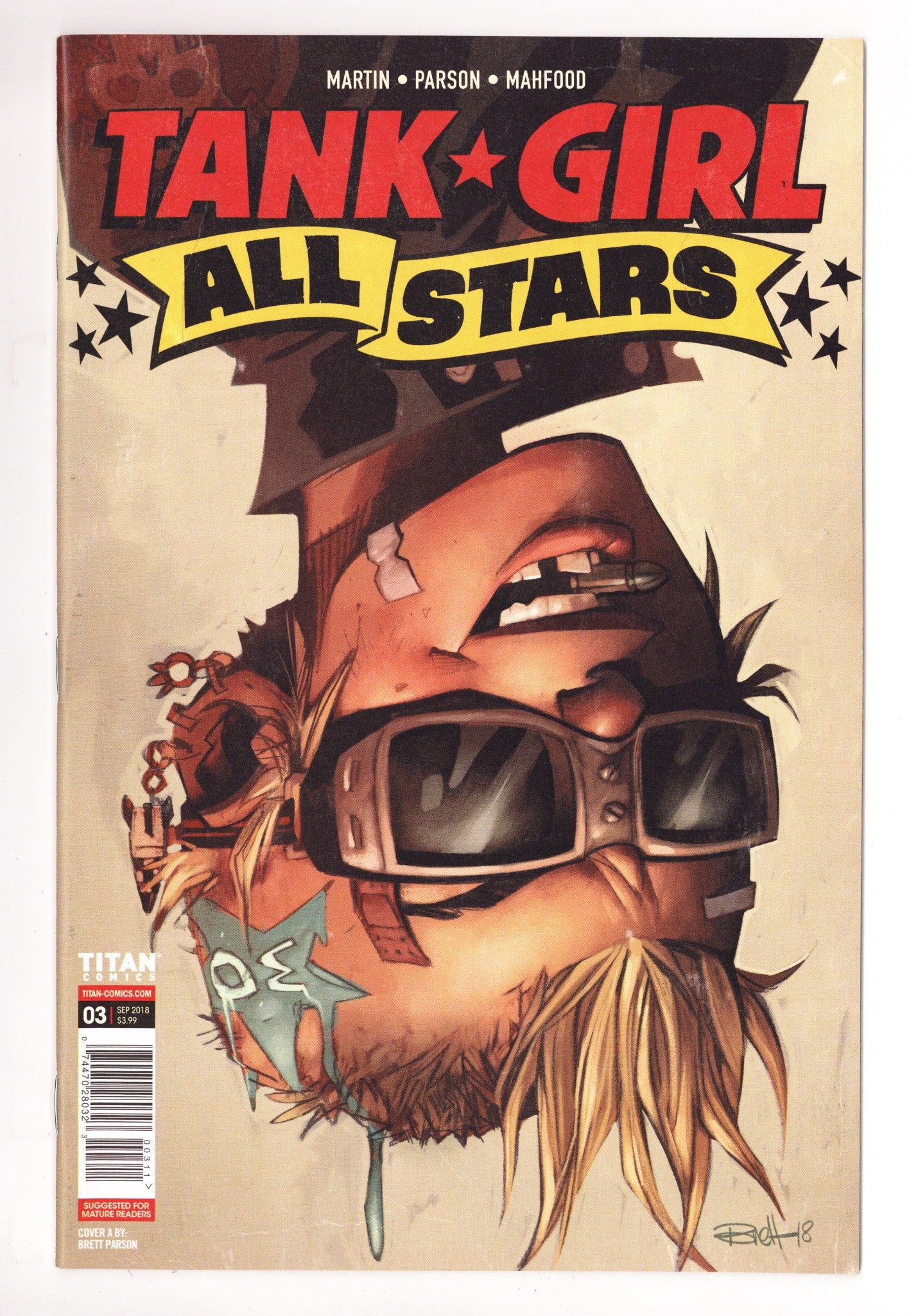 Tank Girl All Stars 3 High Grade (2018) 