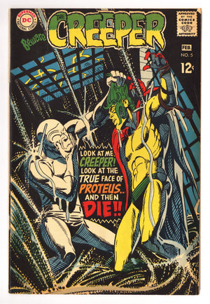 Beware the Creeper Vol 1 5 FN (6.0) (1969)