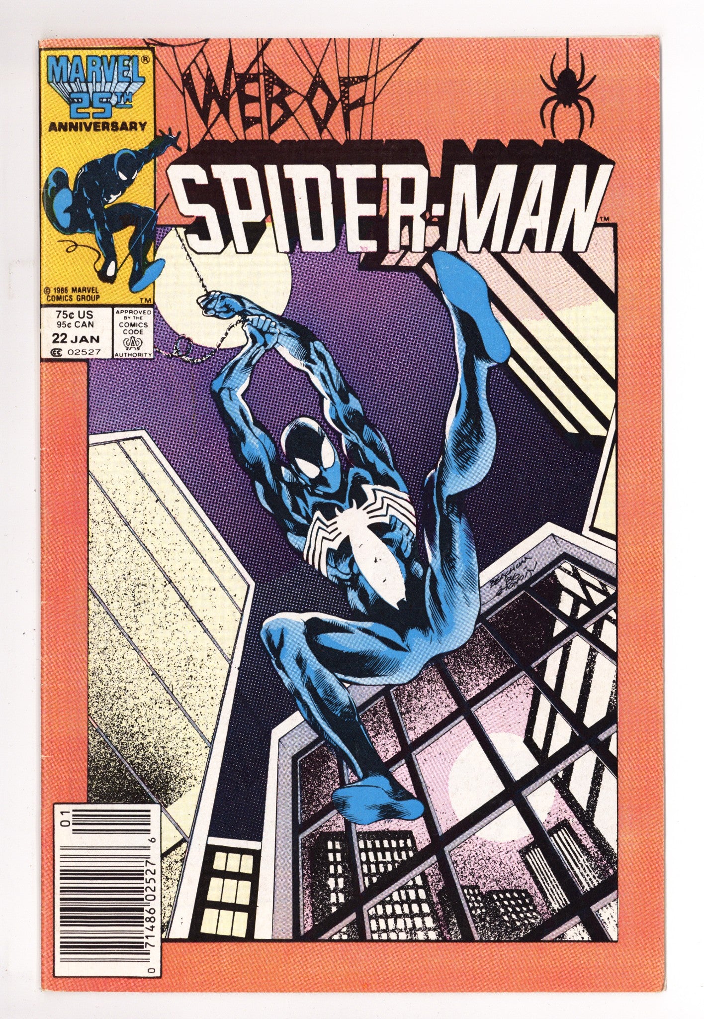 Web of Spider-Man Vol 1 22 Mid Grade (1987) 