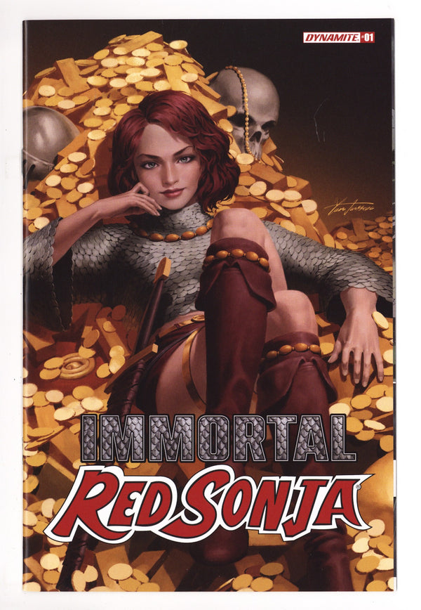 Immortal Red Sonja   1  High Grade   (2022) Yoon     Variant