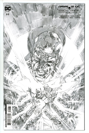 Knight Terrors 4 Reis B&W Incentive Variant NM+ (2023)