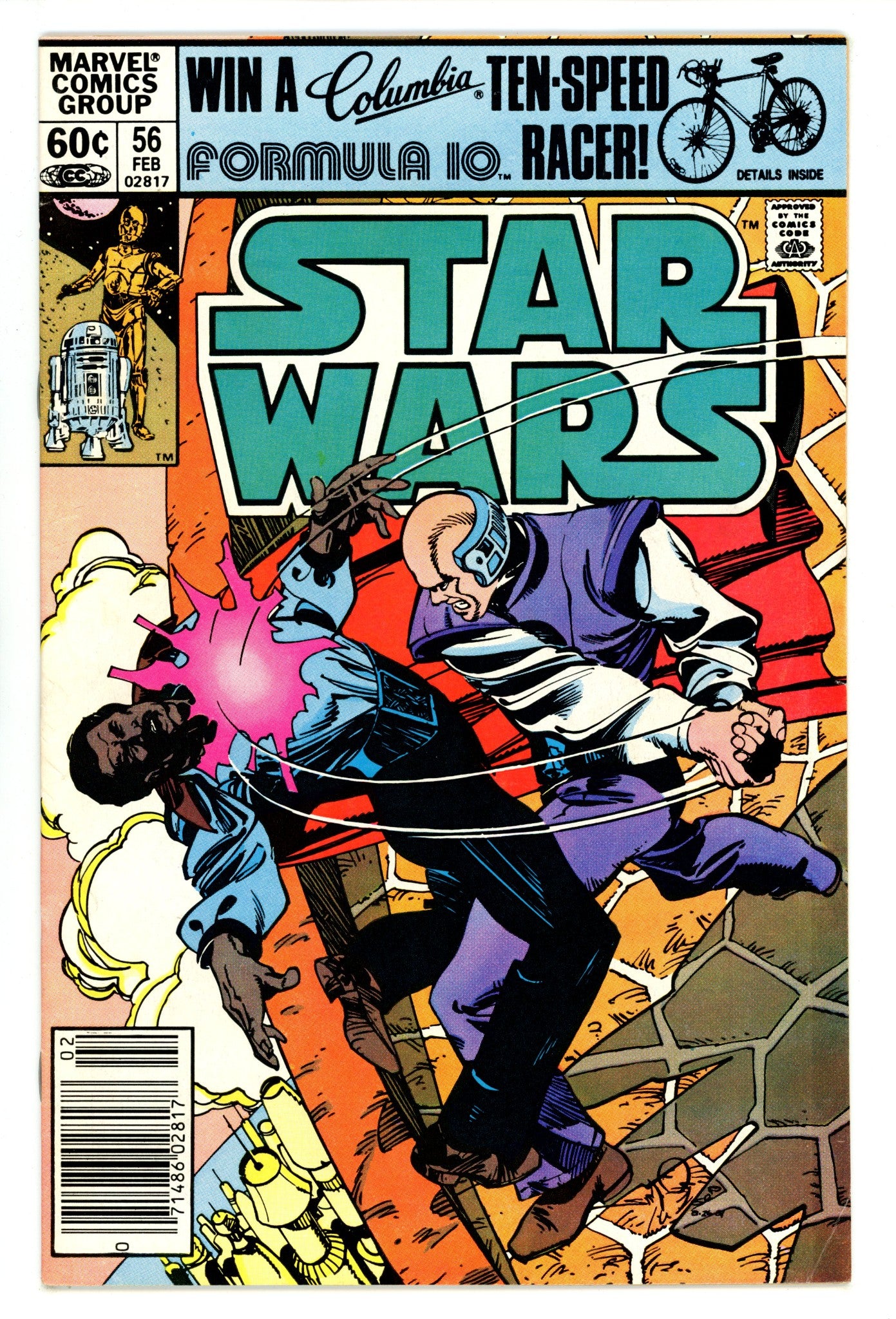 Star Wars Vol 1 56 FN/VF (7.0) (1982) Newsstand 