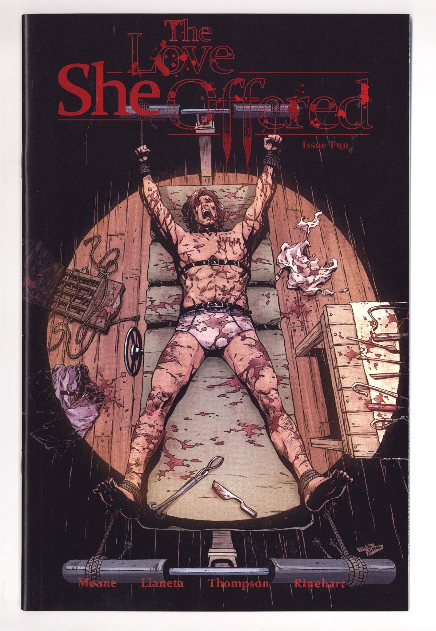 The Love She Offered 2 VF/NM (9.0) (2019) Llaneta Exclusive Variant 
