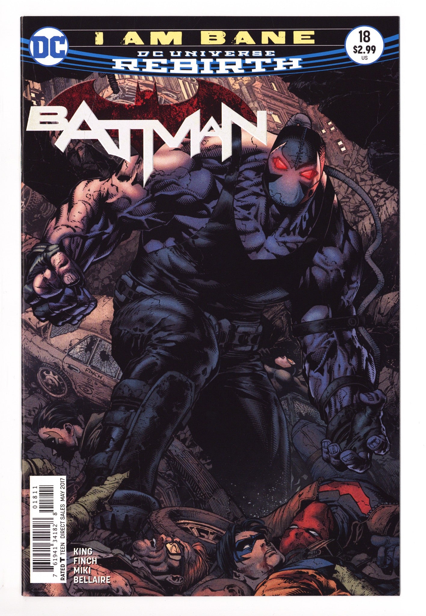 Batman Vol 3 18 High Grade (2017) 