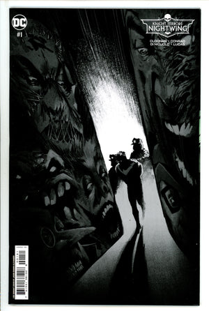 Knight Terrors Nightwing 1 Alexander B&W Incentive Variant NM- (2023)