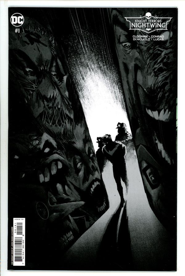 Knight Terrors Nightwing 1 Alexander B&W Incentive Variant NM- (2023)