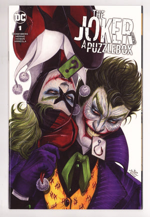The Joker Presents: A Puzzlebox   1  NM (9.4)   (2021) Lacchei     Exclusive Variant