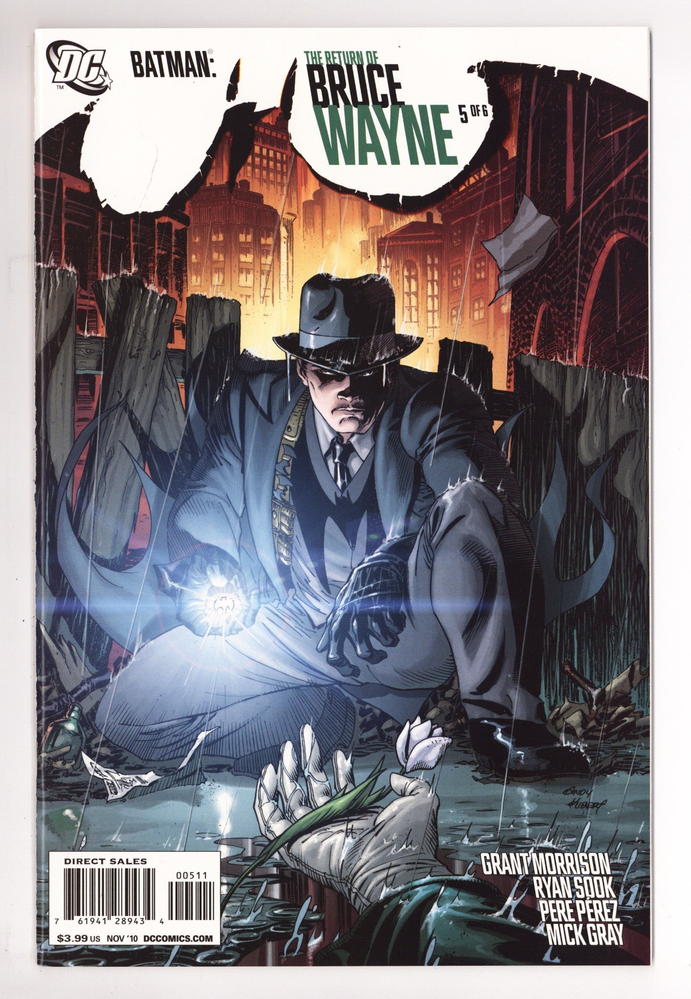 Batman: The Return of Bruce Wayne 5 High Grade (2010) 