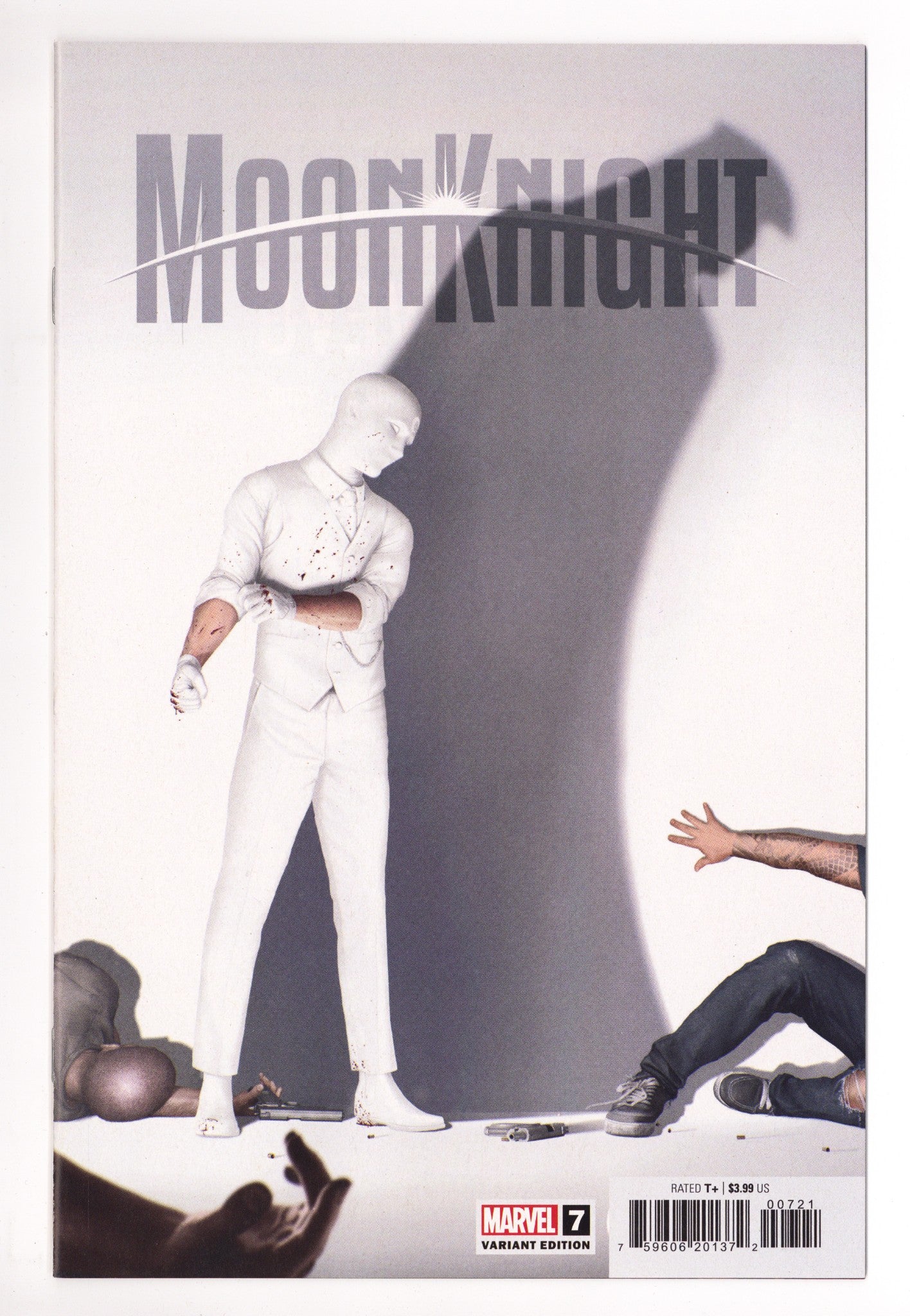 Moon Knight Vol 9 7 High Grade (2022) Rahzzah Variant 