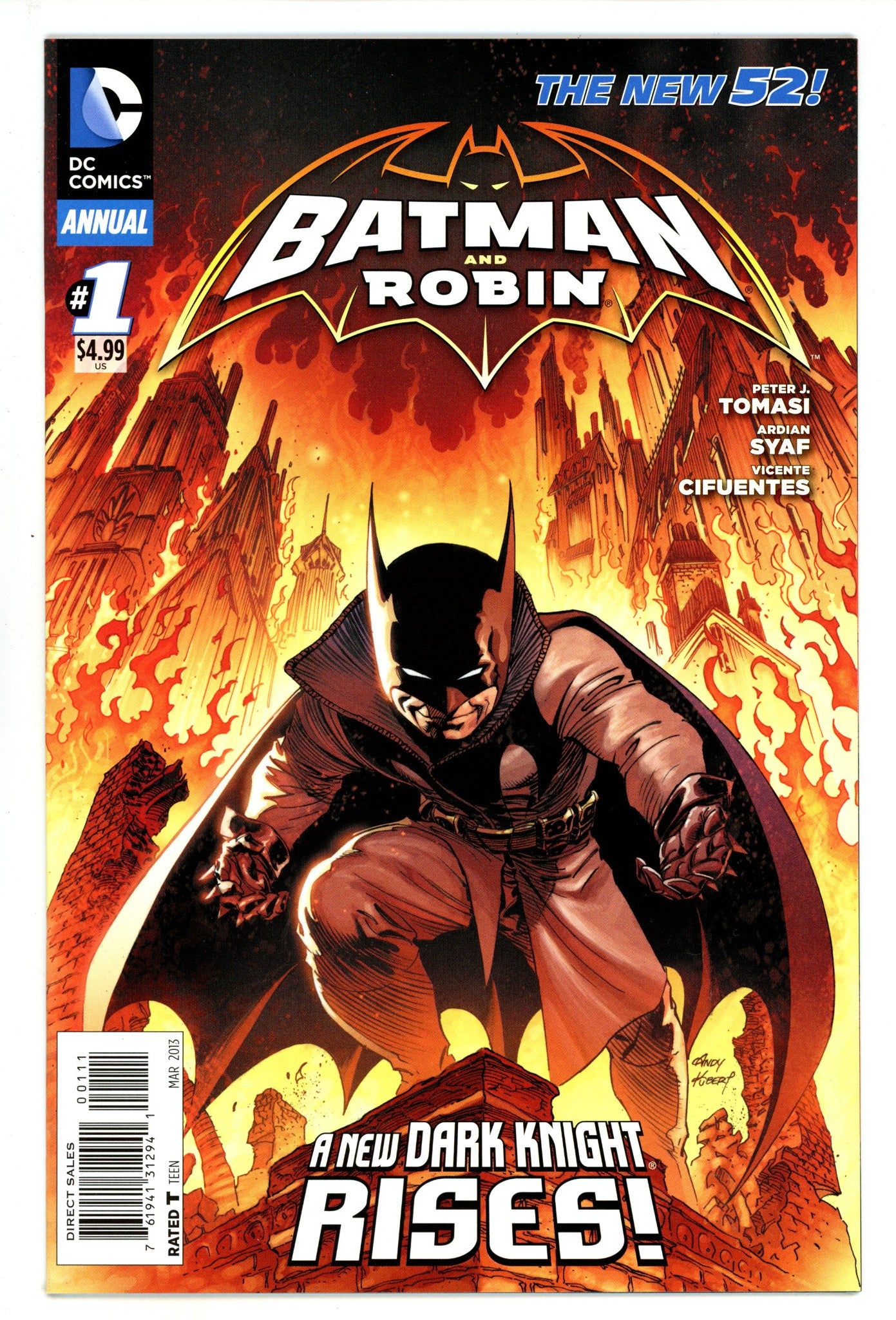 Batman and Robin Annual Vol 1 1 High Grade (2013) 