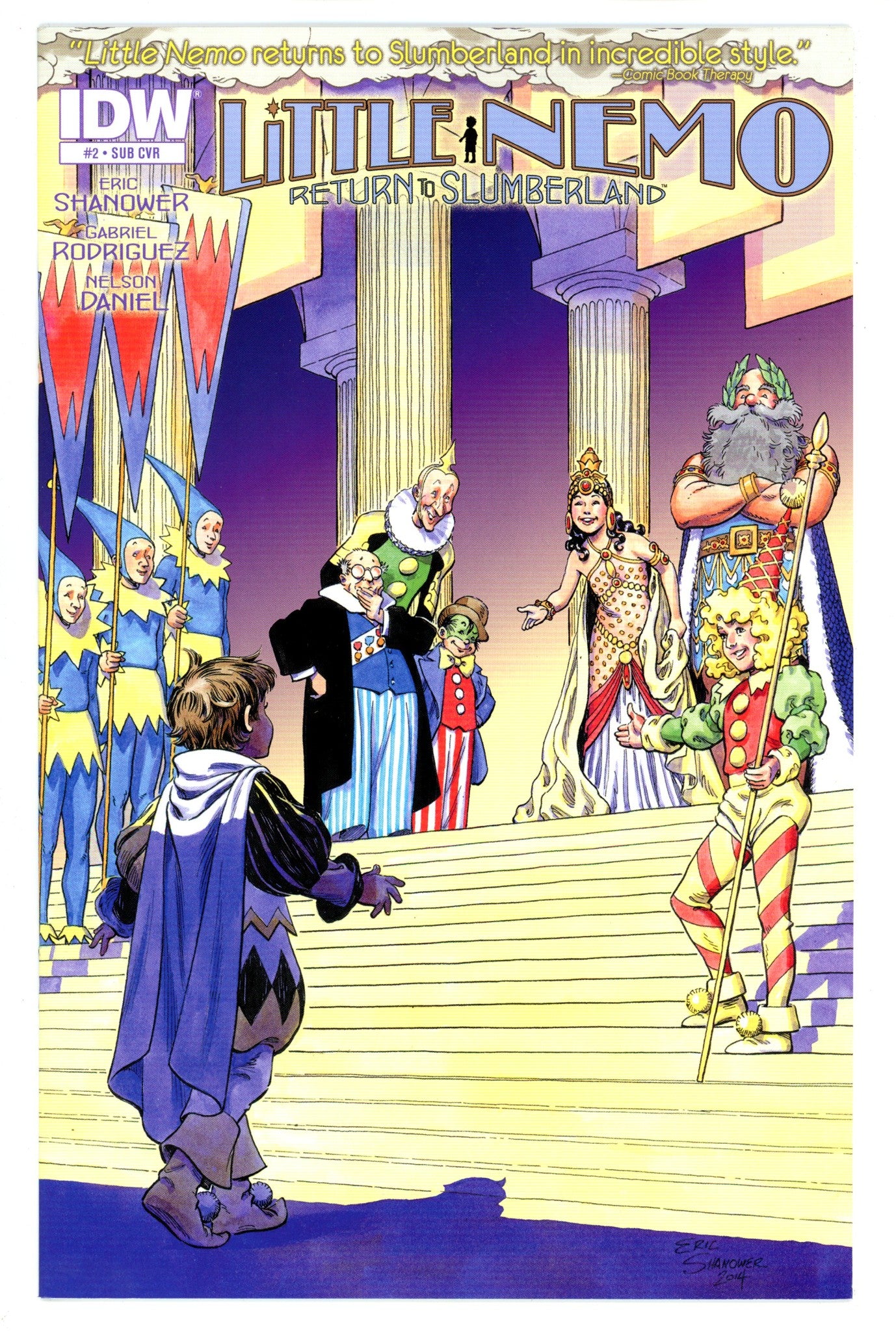 Little Nemo: Return to Slumberland 2 Mid Grade (2014) Shanower Variant 