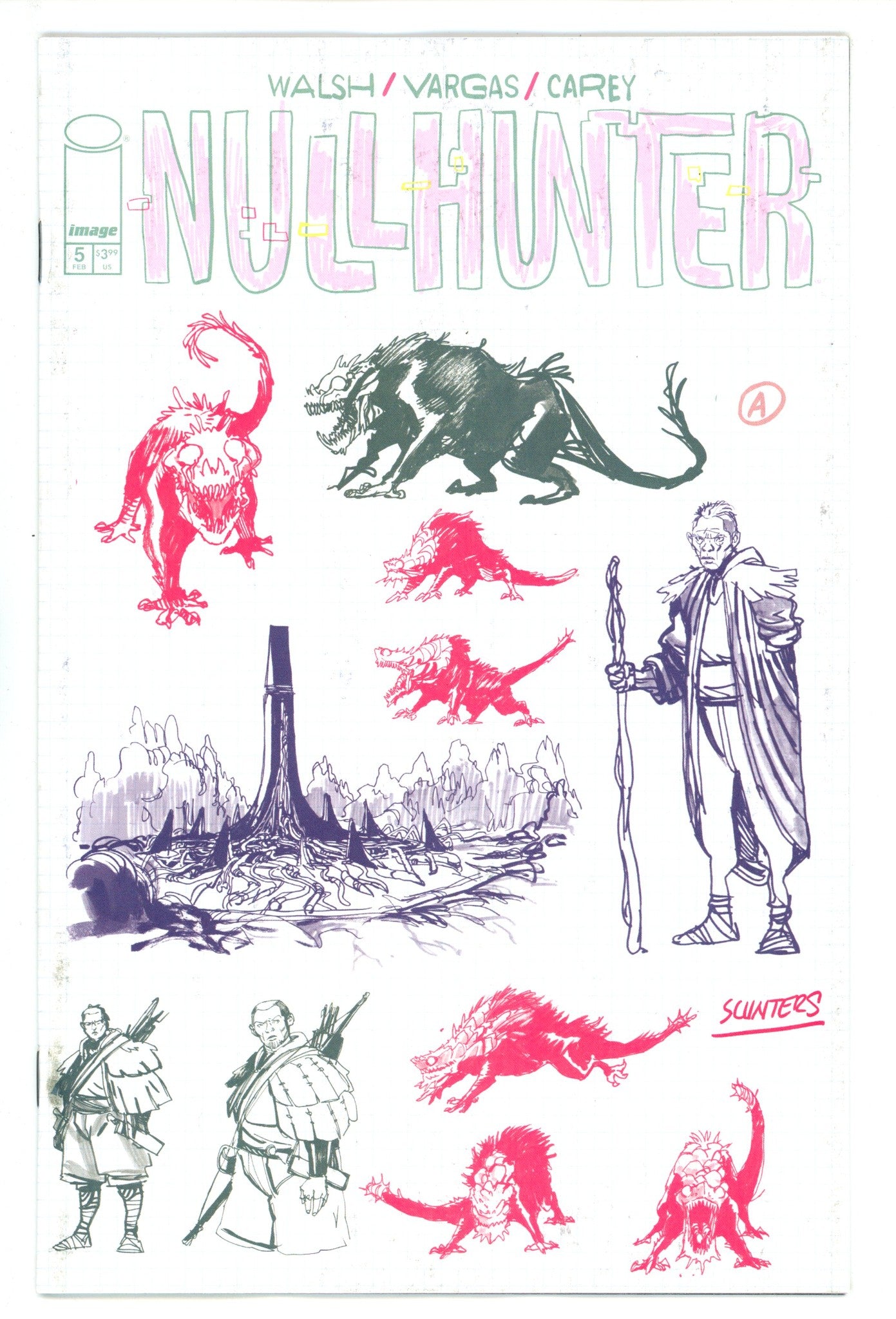 Nullhunter 5 Vargas Incentive Variant VF/NM (2025)