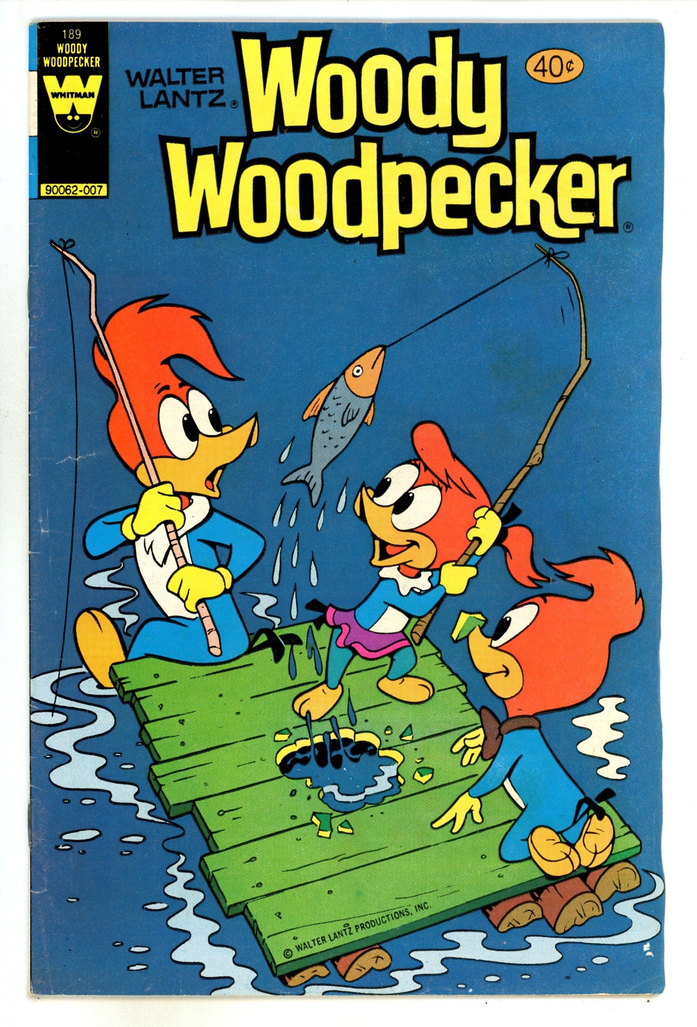 Walter Lantz Woody Woodpecker 189 Mid Grade (1980) Whitman Variant 