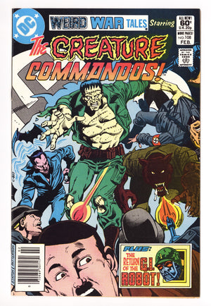 Weird War Tales Vol 1 108 VF- (7.5) (1982) Newsstand