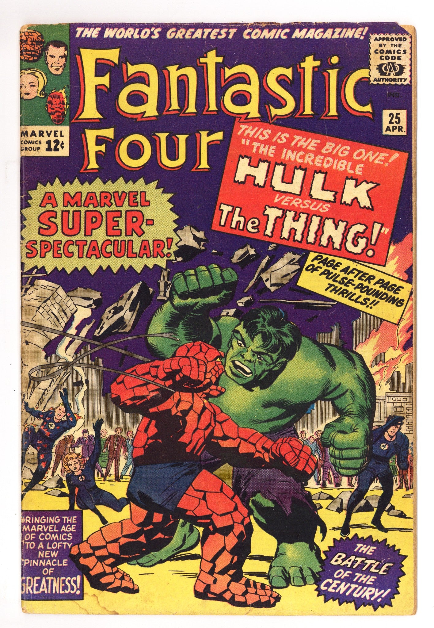 Fantastic Four Vol 1 25 VG (4.0) (1964) 