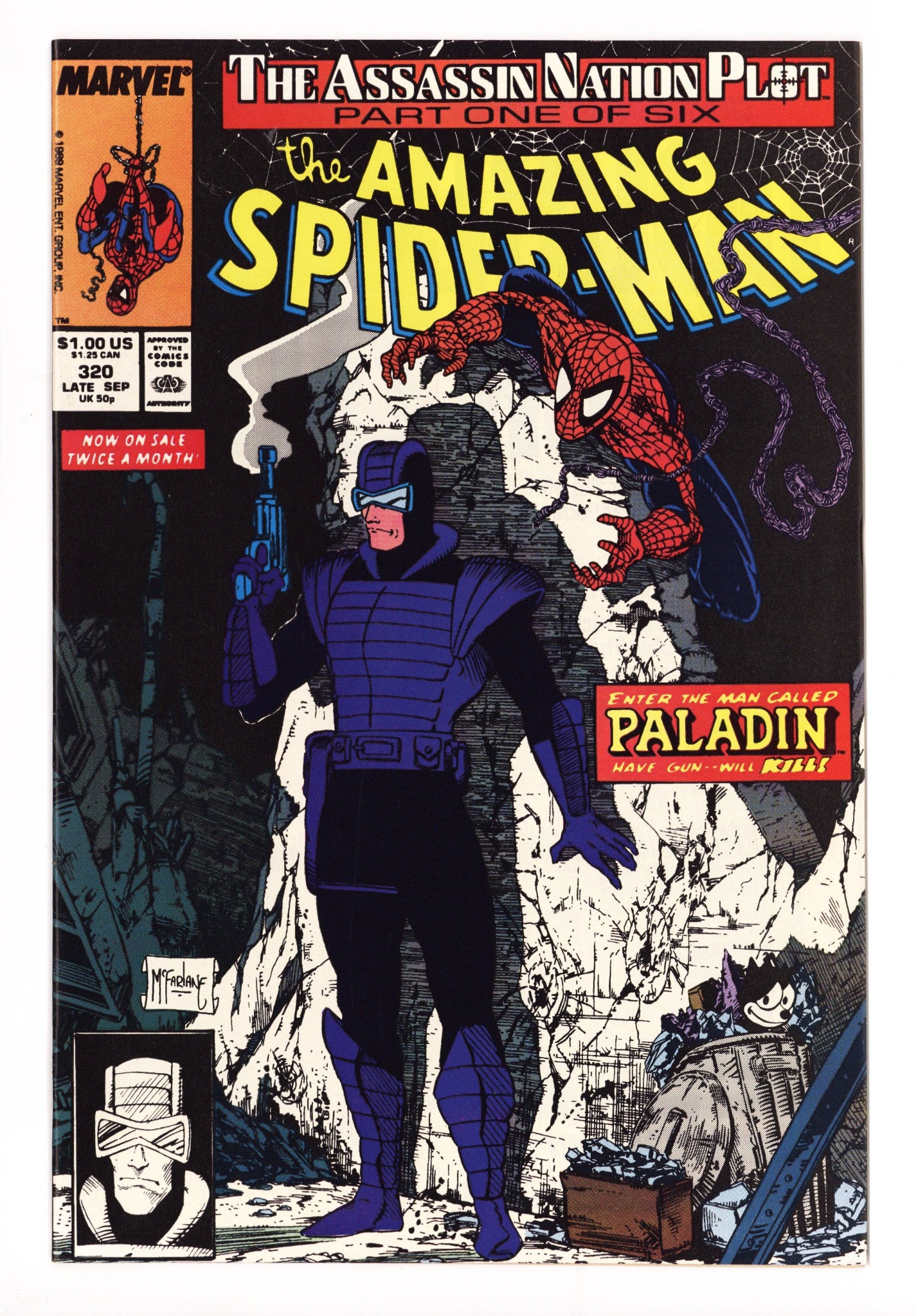The Amazing Spider-Man Vol 1 320 FN/VF (7.0) (1989) 