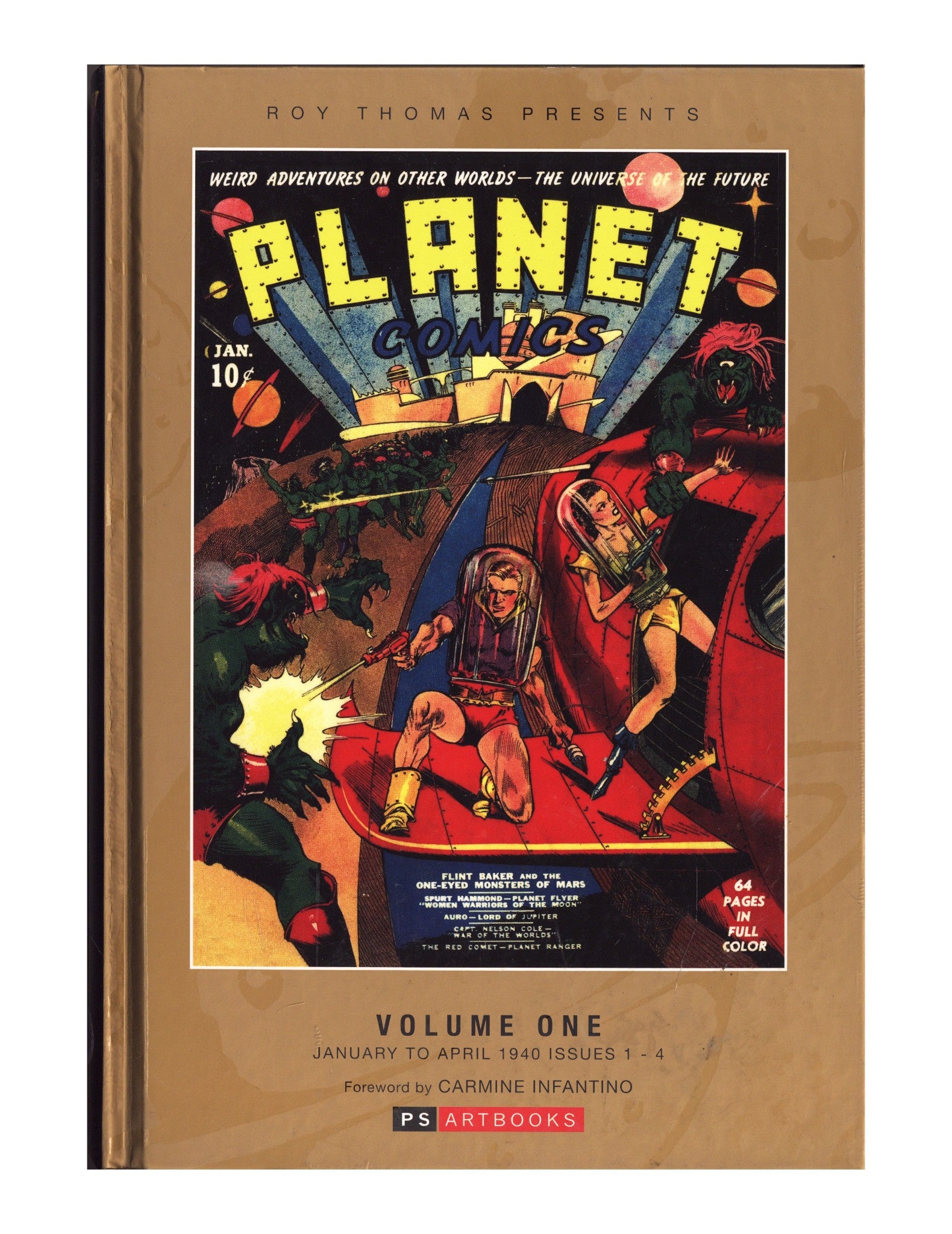 Roy Thomas Presents Planet Comics HC Vol 1 Mid Grade (2012) 
