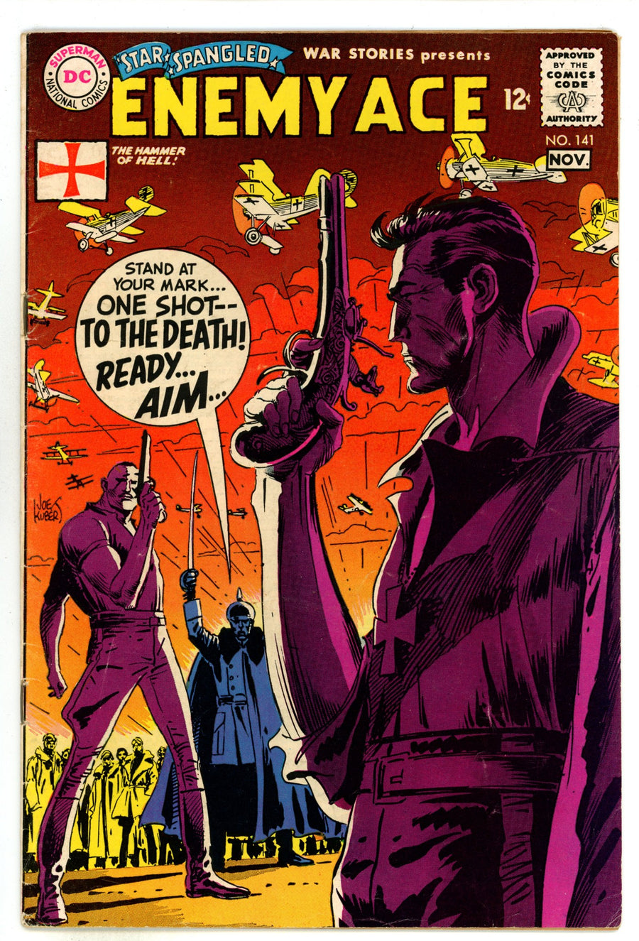 Star Spangled War Stories 141 VG+ (4.5) (1968) 