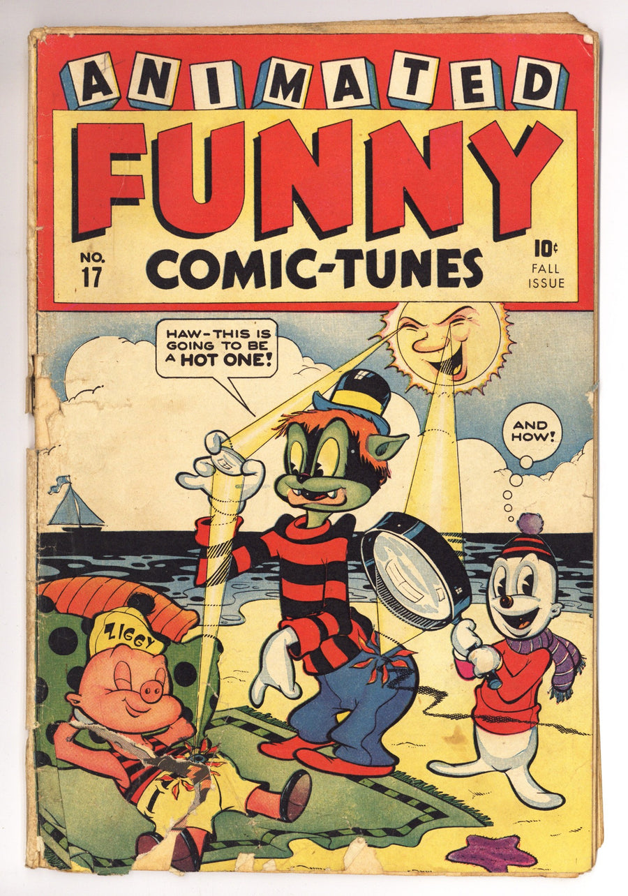 Funny Tunes 17 PR (0.5) Cover Detached (1944) 