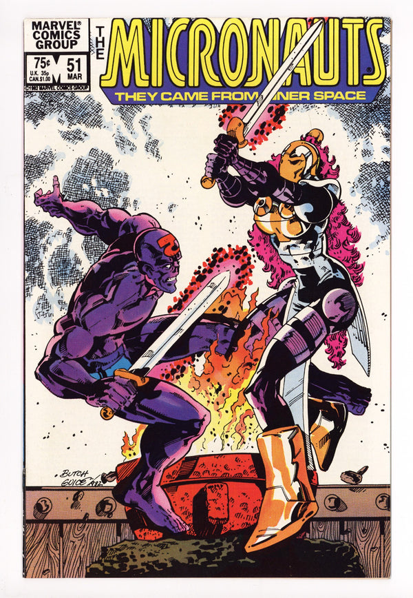 Micronauts Vol 1 51 Mid Grade (1983)