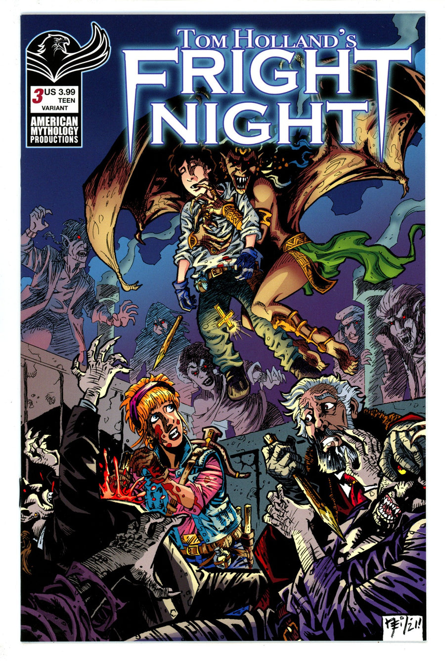Fright Night 3 High Grade (2023) Vokes Variant 
