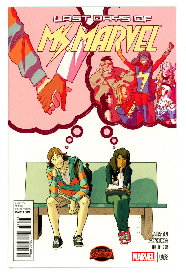 Ms. Marvel Vol 3 18 High Grade (2015)
