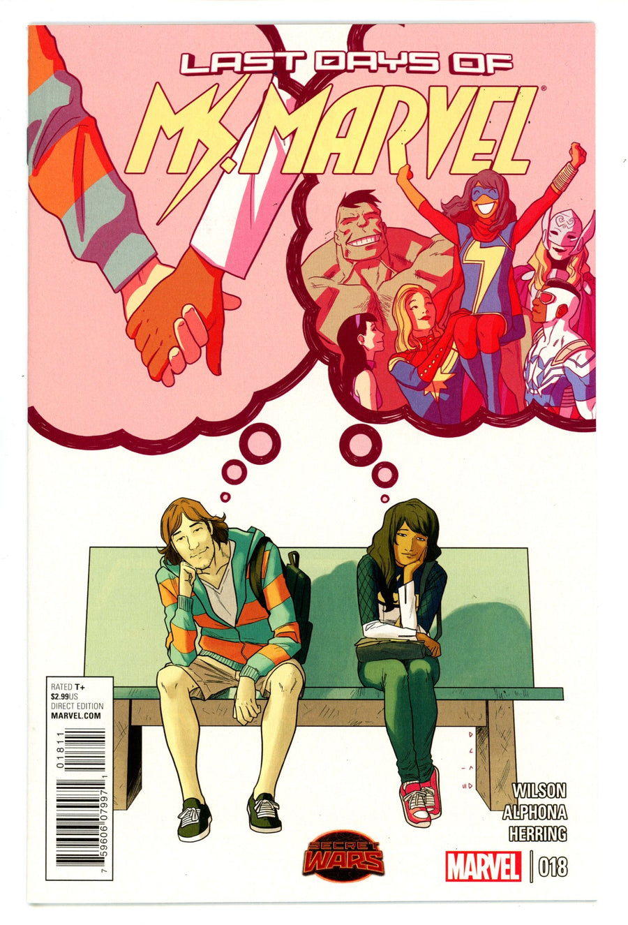 Ms. Marvel Vol 3 18 High Grade (2015) 