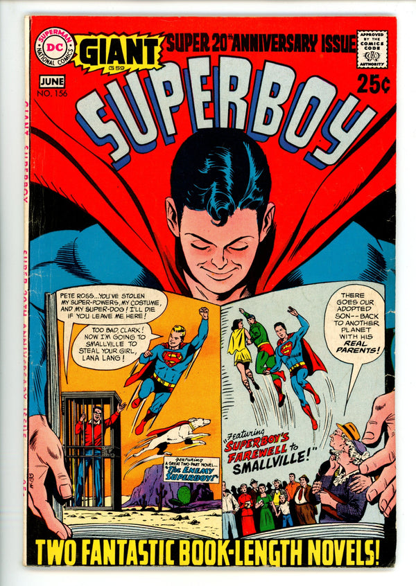 Superboy Vol 1 156 VG/FN (5.0) (1969)