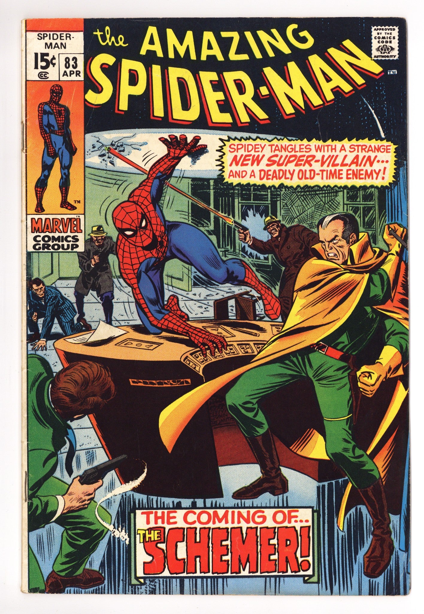 The Amazing Spider-Man Vol 1 83 VG/FN (5.0) Colour Touch (1970) 