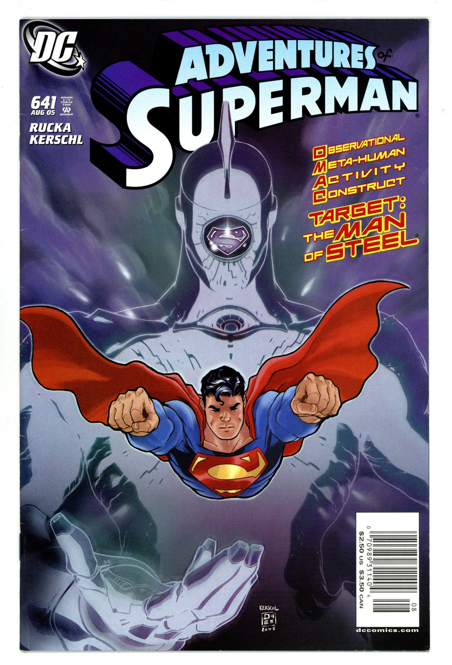 Adventures of Superman Vol 1 641 FN/VF (7.0) (2005) Newsstand 