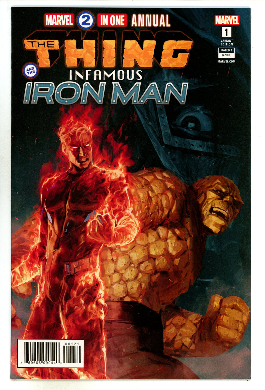 Marvel Two-in-One Annual Vol 3 1 High Grade (2018) Park Variant 