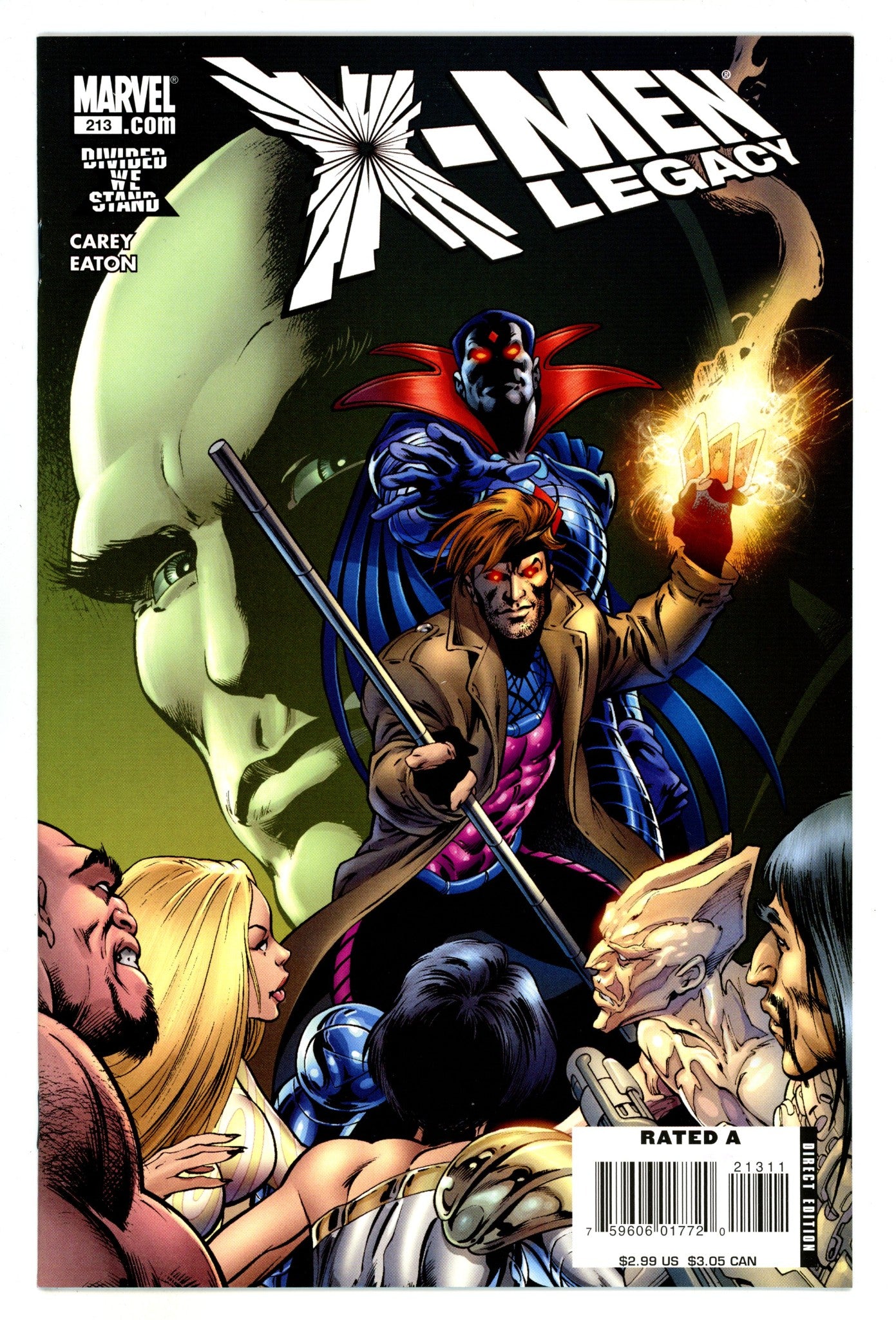 X-Men: Legacy Vol 1 213 High Grade (2008) 