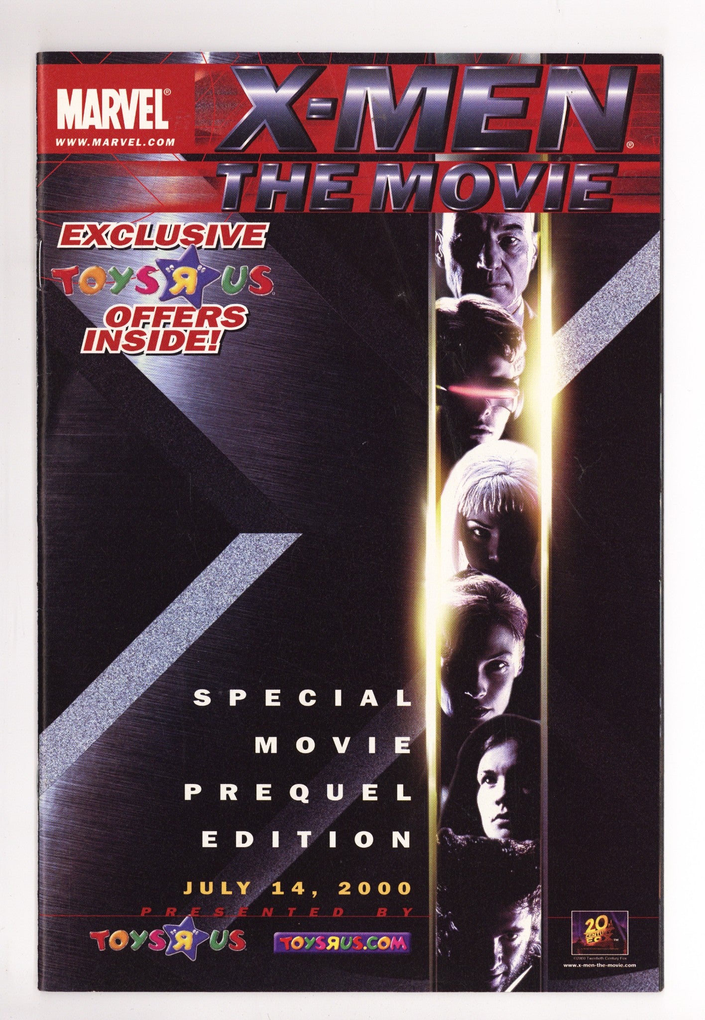 X-Men Movie Special Premiere Prequel Edition [nn] High Grade (2000) 