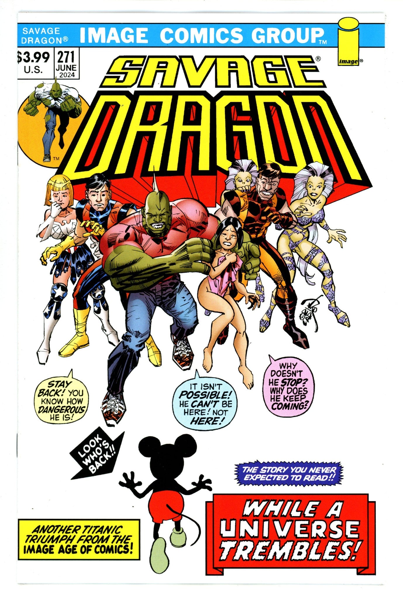 Savage Dragon Vol 2 271 Larsen Variant (2024)