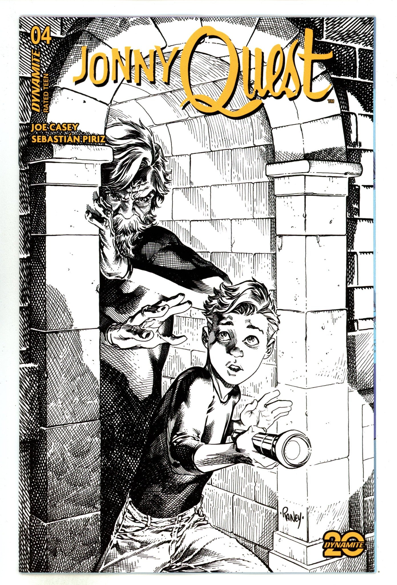 Jonny Quest 4 Raney B&W Incentive Variant (2024)