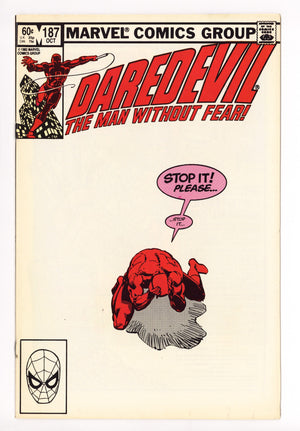 Daredevil Vol 1 187 VF (8.0) (1982) 