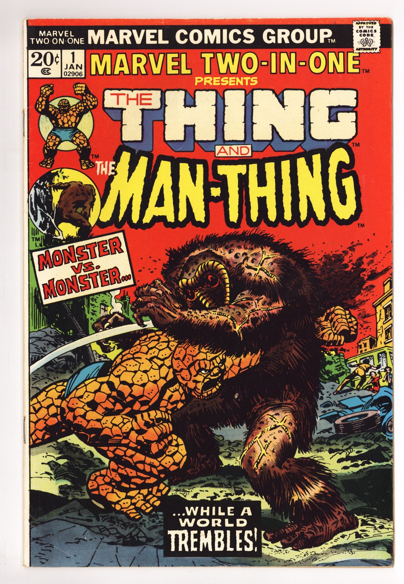 Marvel Two-in-One Vol 1 1 VG/FN (5.0) (1974) 