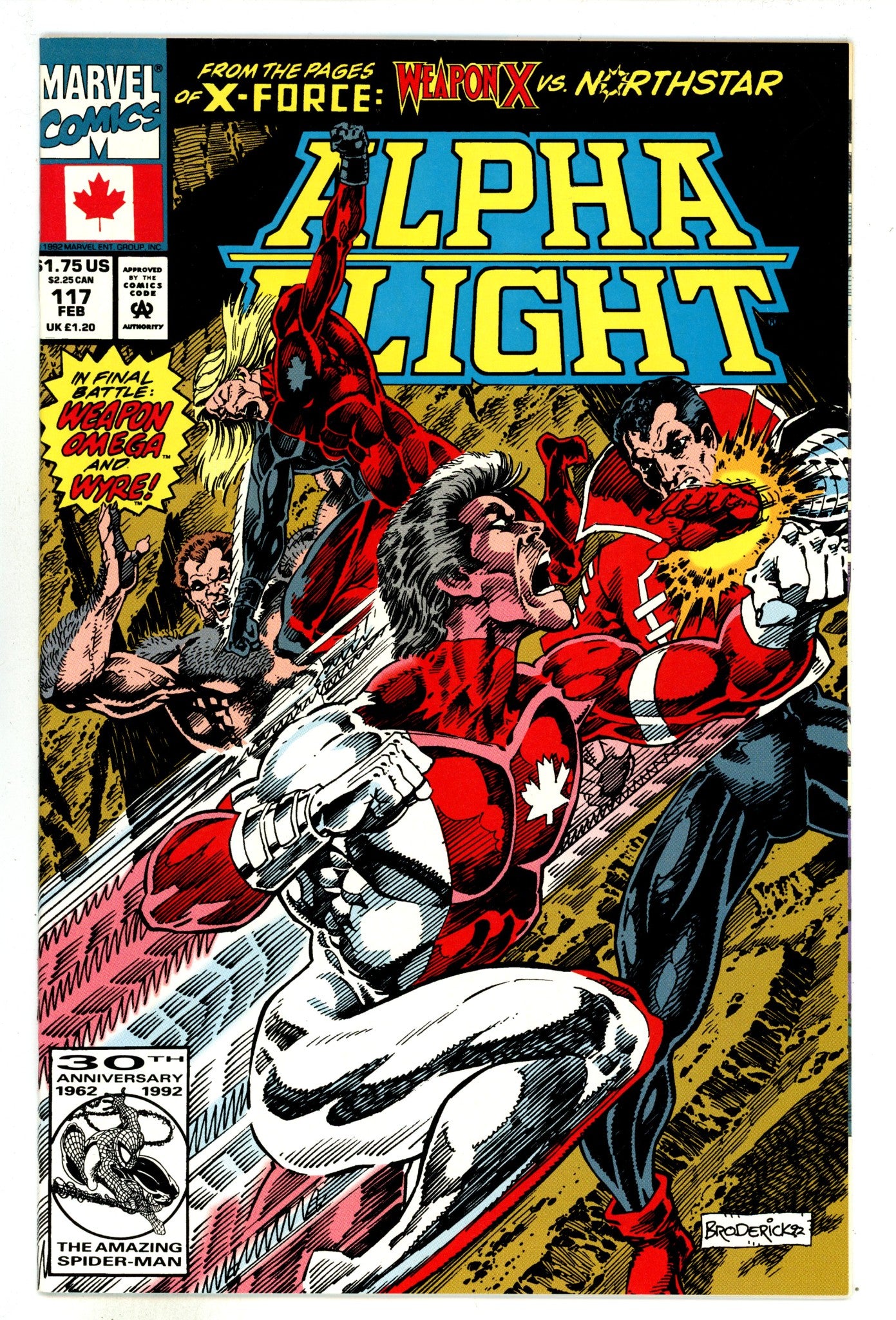 Alpha Flight Vol 1 117 High Grade (1993) 