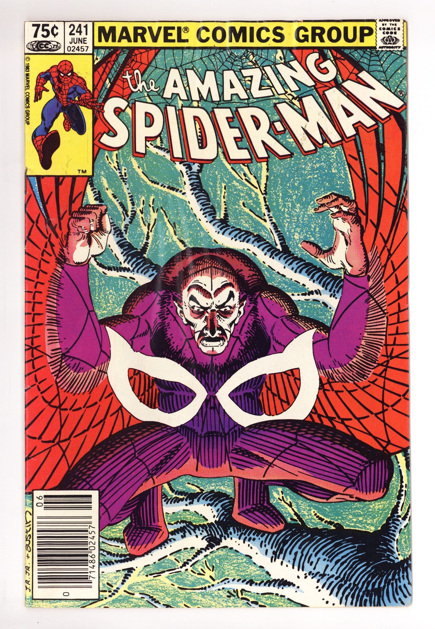 The Amazing Spider-Man Vol 1 241 Very Low Grade (1983) Canadian Price Variant 