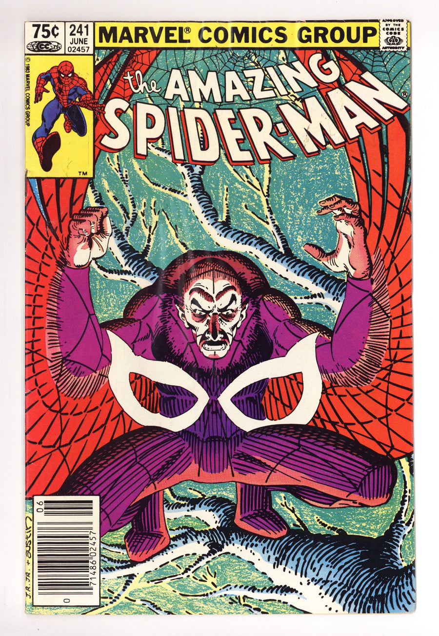 The Amazing Spider-Man Vol 1 241 Very Low Grade (1983) Canadian Price Variant 