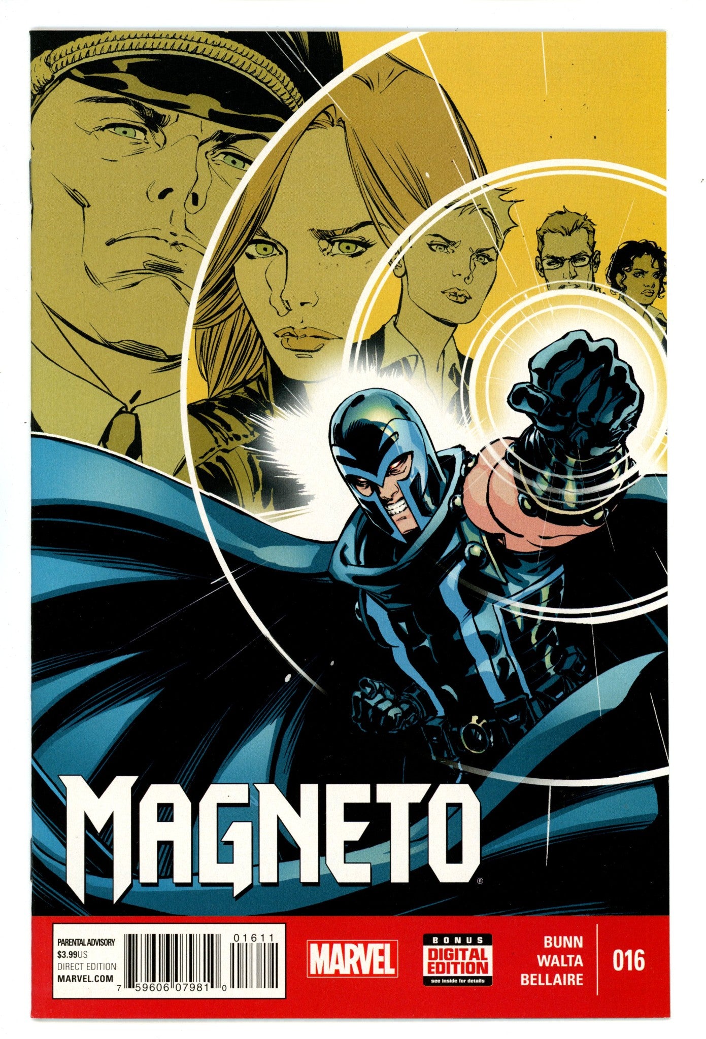 Magneto Vol 3 16 High Grade (2015) 