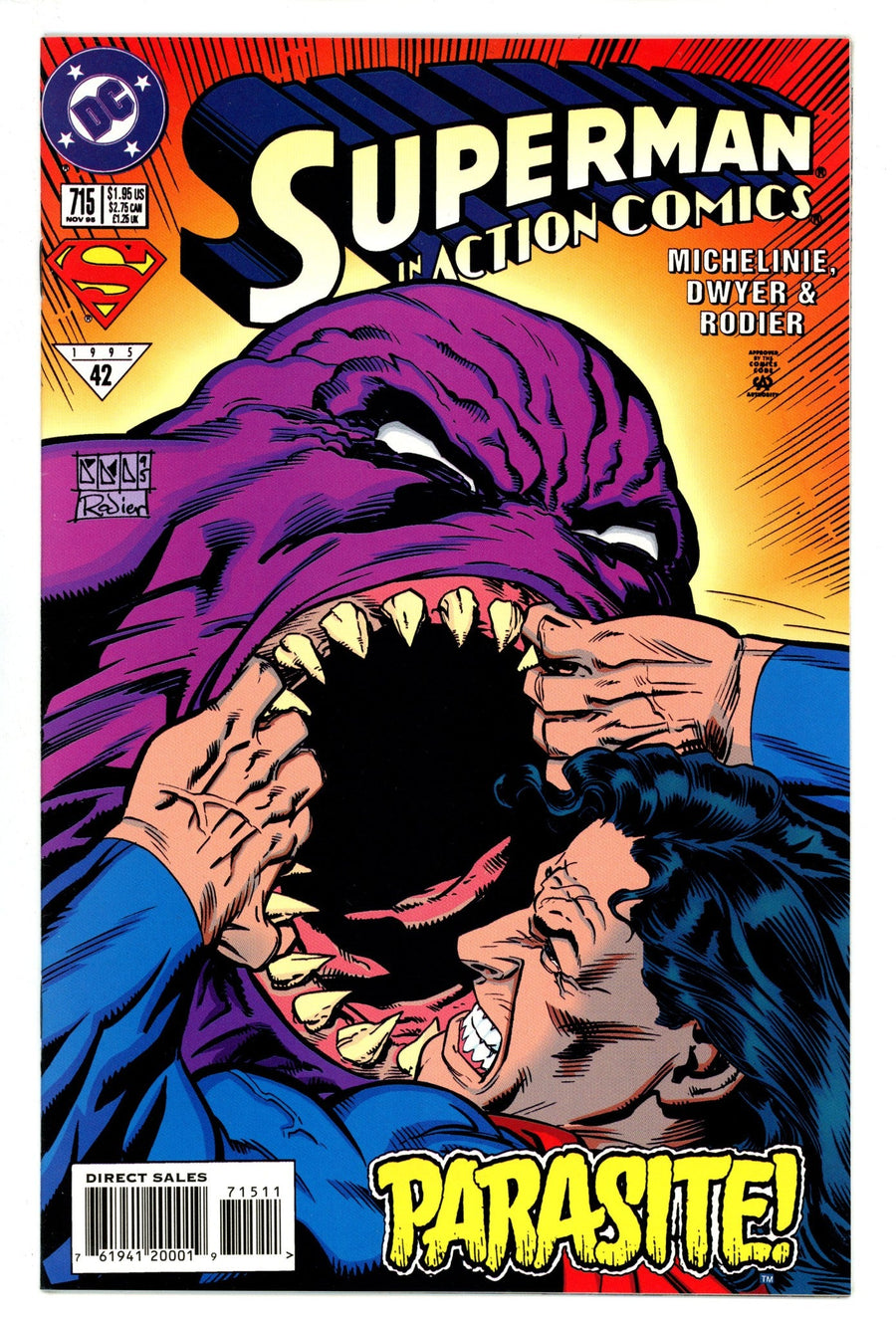 Action Comics Vol 1 715  High Grade   (1995)